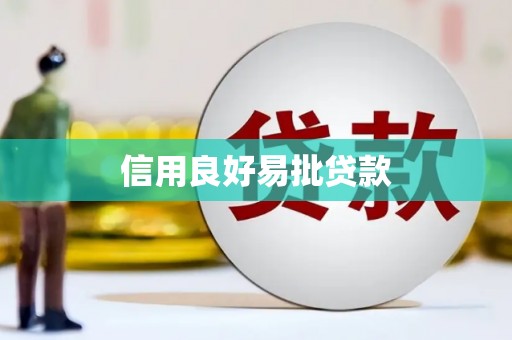 武义县信用良好易批贷款