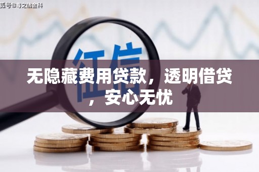 武义县无隐藏费用贷款，透明借贷，安心无忧
