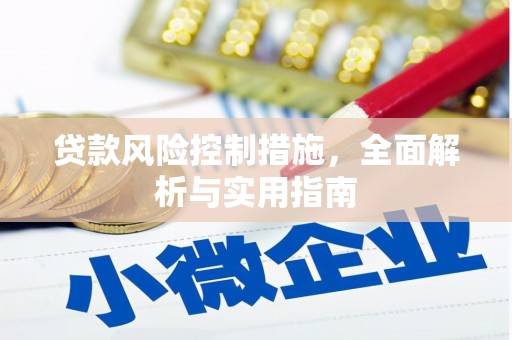 武义县贷款风险控制措施，全面解析与实用指南