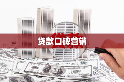 武义县贷款口碑营销