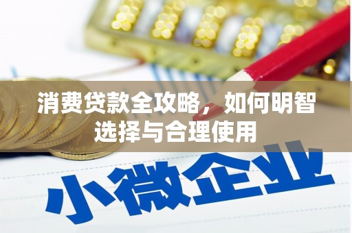 武义县消费贷款全攻略，如何明智选择与合理使用