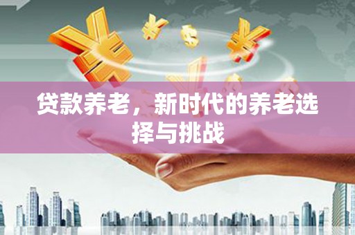 武义县贷款养老，新时代的养老选择与挑战