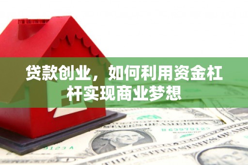 武义县贷款创业，如何利用资金杠杆实现商业梦想