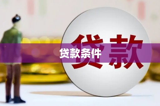 武义县贷款条件