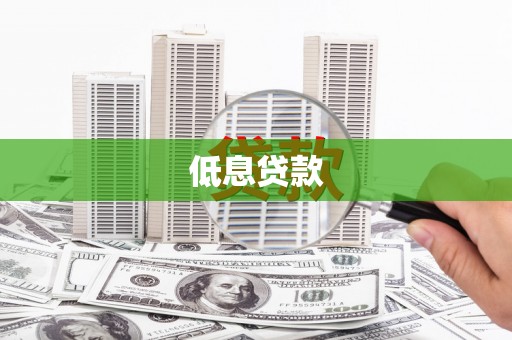 武义县低息贷款