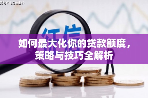 武义县如何最大化你的贷款额度，策略与技巧全解析