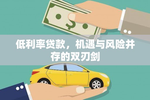 武义县低利率贷款，机遇与风险并存的双刃剑