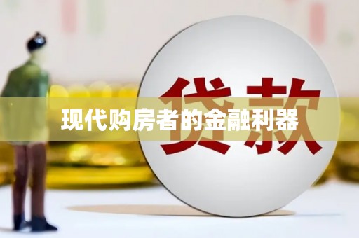 武义县现代购房者的金融利器