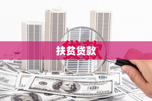 武义县扶贫贷款